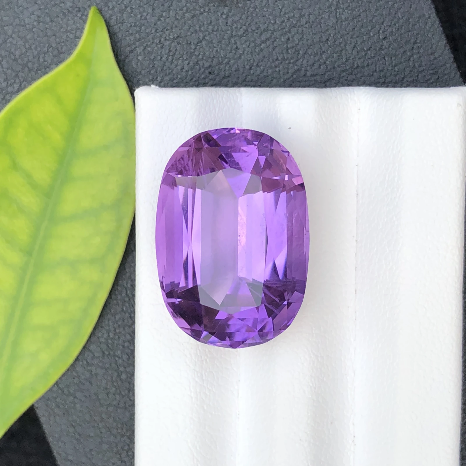 24.65 CT Natural Lavender Amethyst Oval Shape Loose Gemstone