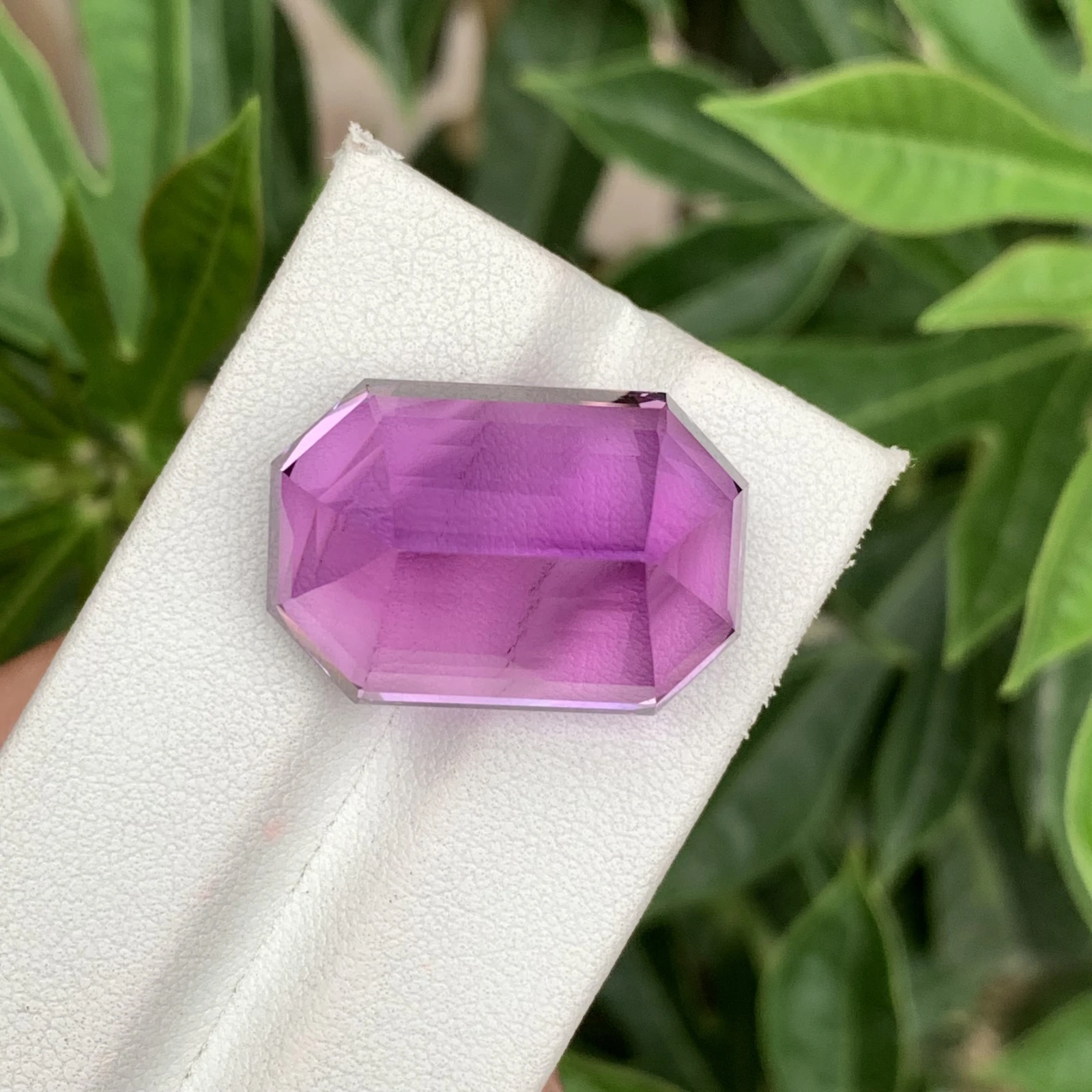 51.65 CT Natural Pinkish Purple Kunzite Octagonal Shape Loose Gemstone