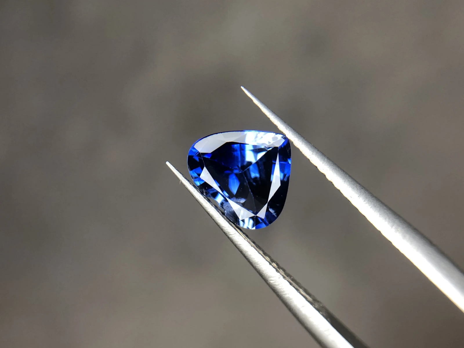 1.20ct Blue Sapphire Heart Shape Heated Loose Gemstone