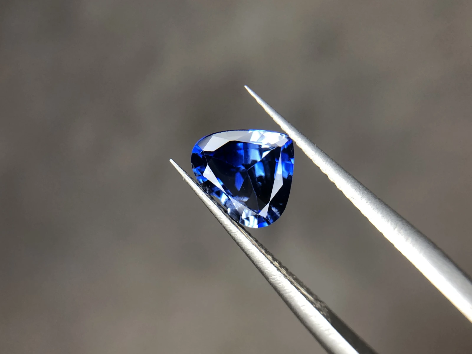 1.20ct Blue Sapphire Heart Shape Heated Loose Gemstone