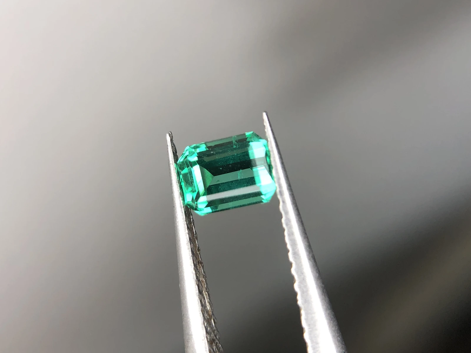 0.45ct Natural Colombian Emerald Loose Gemstone in Emerald Cut
