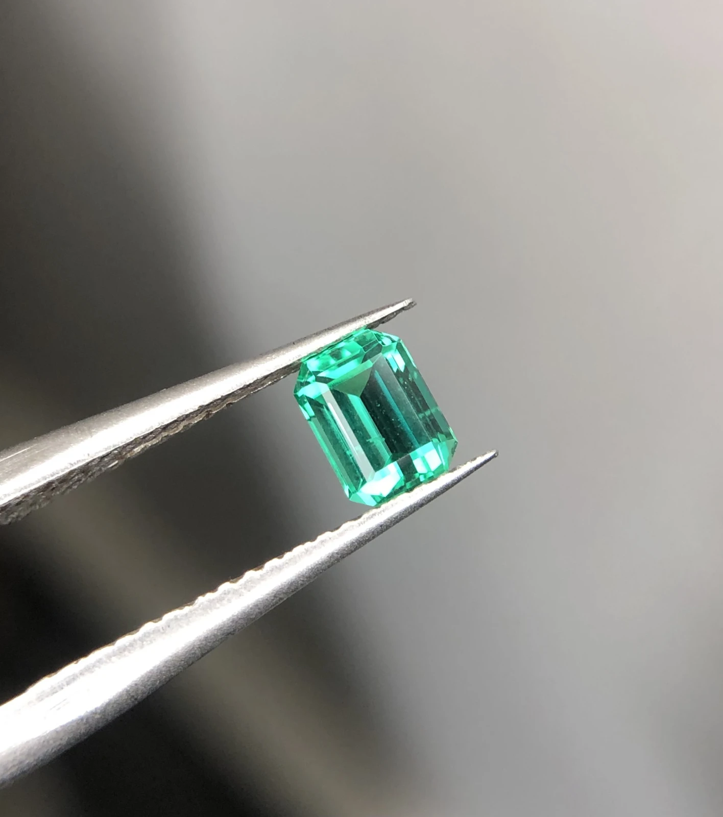 0.45ct Natural Colombian Emerald Loose Gemstone in Emerald Cut