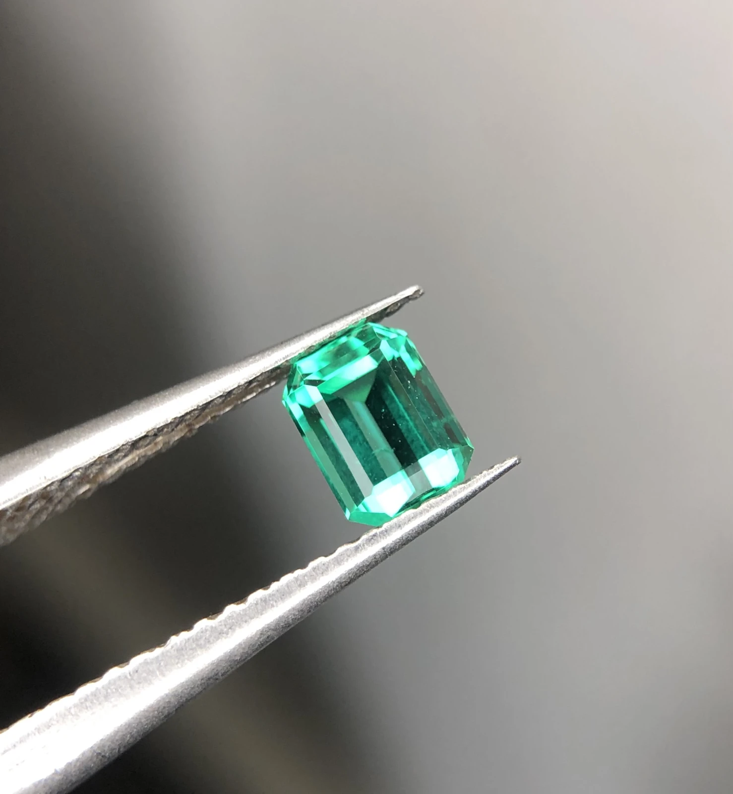 0.45ct Natural Colombian Emerald Loose Gemstone in Emerald Cut