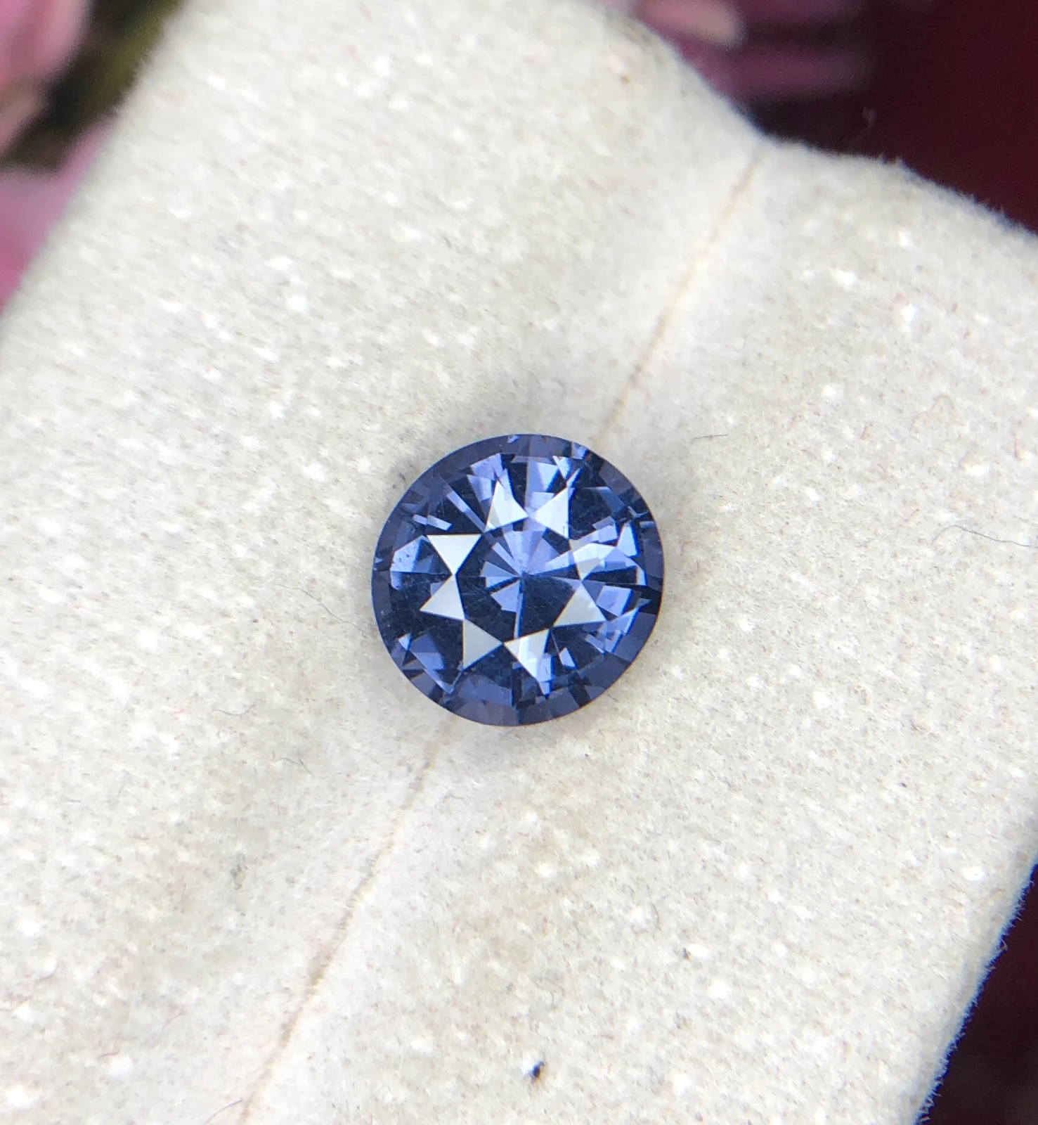 2.06ct Cobalt Blue Spinel From Burma