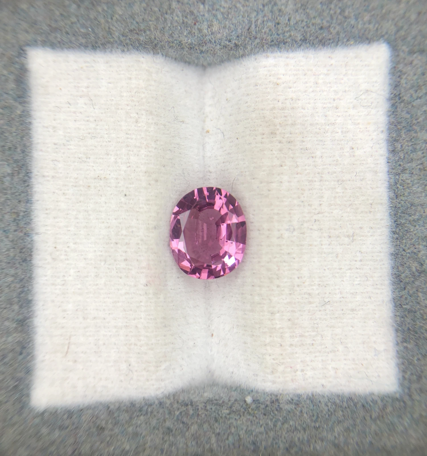 1.70ct Oval Cut Pink Spinel From Burma