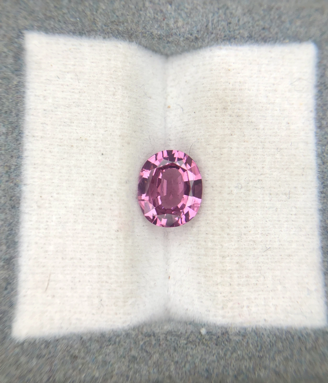 1.70ct Oval Cut Pink Spinel From Burma