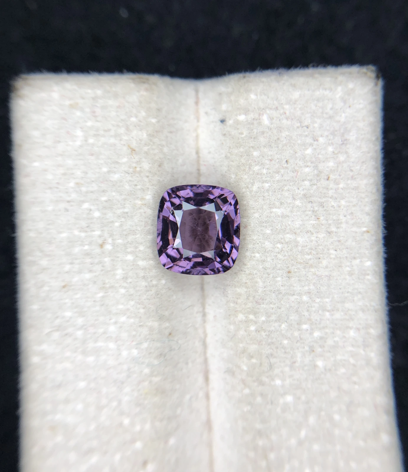 2.25ct Purple Spinel in Cushion Cut From Burma