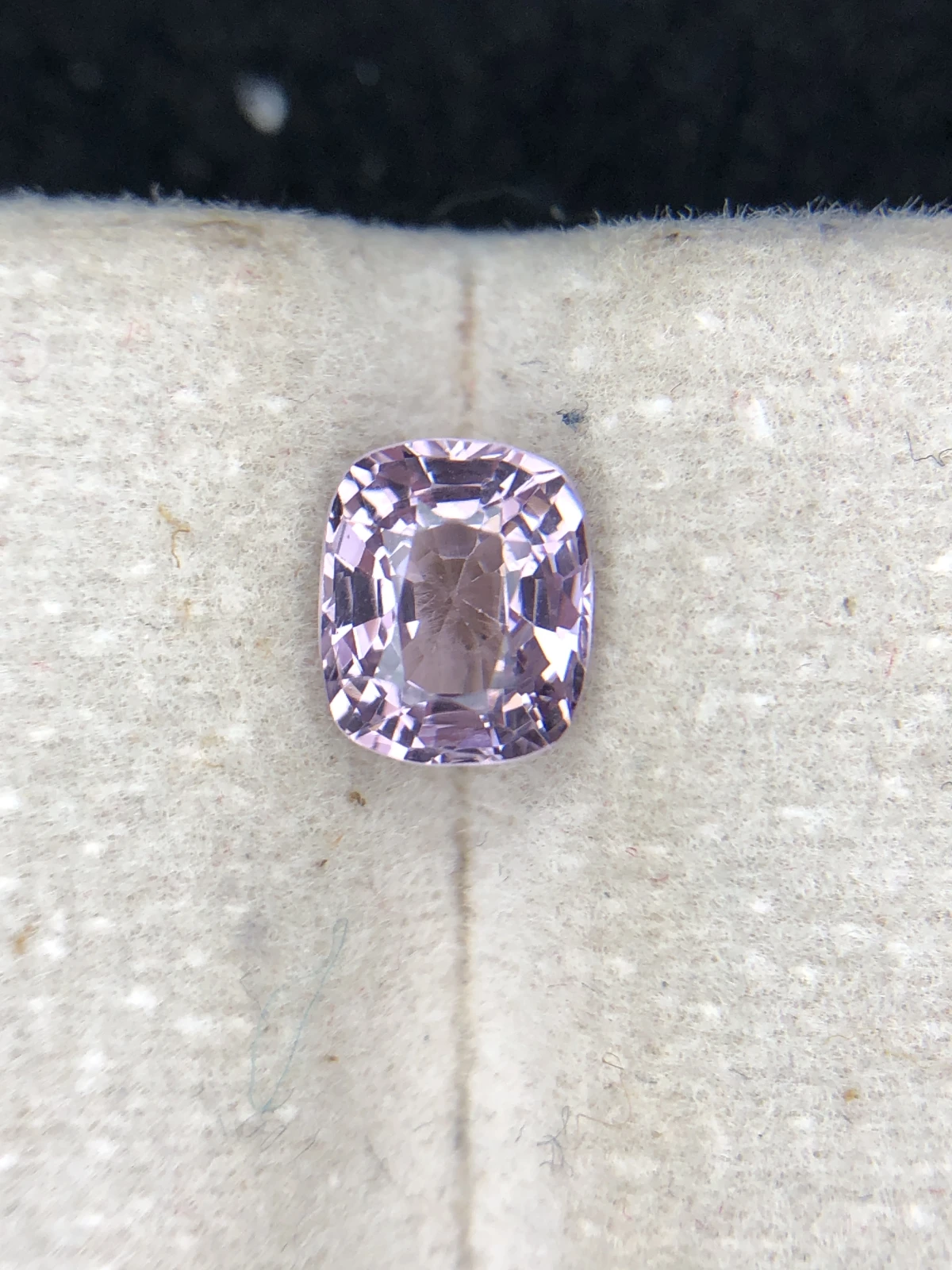 1.25ct Pink Spinel Cushion Cut From Burma