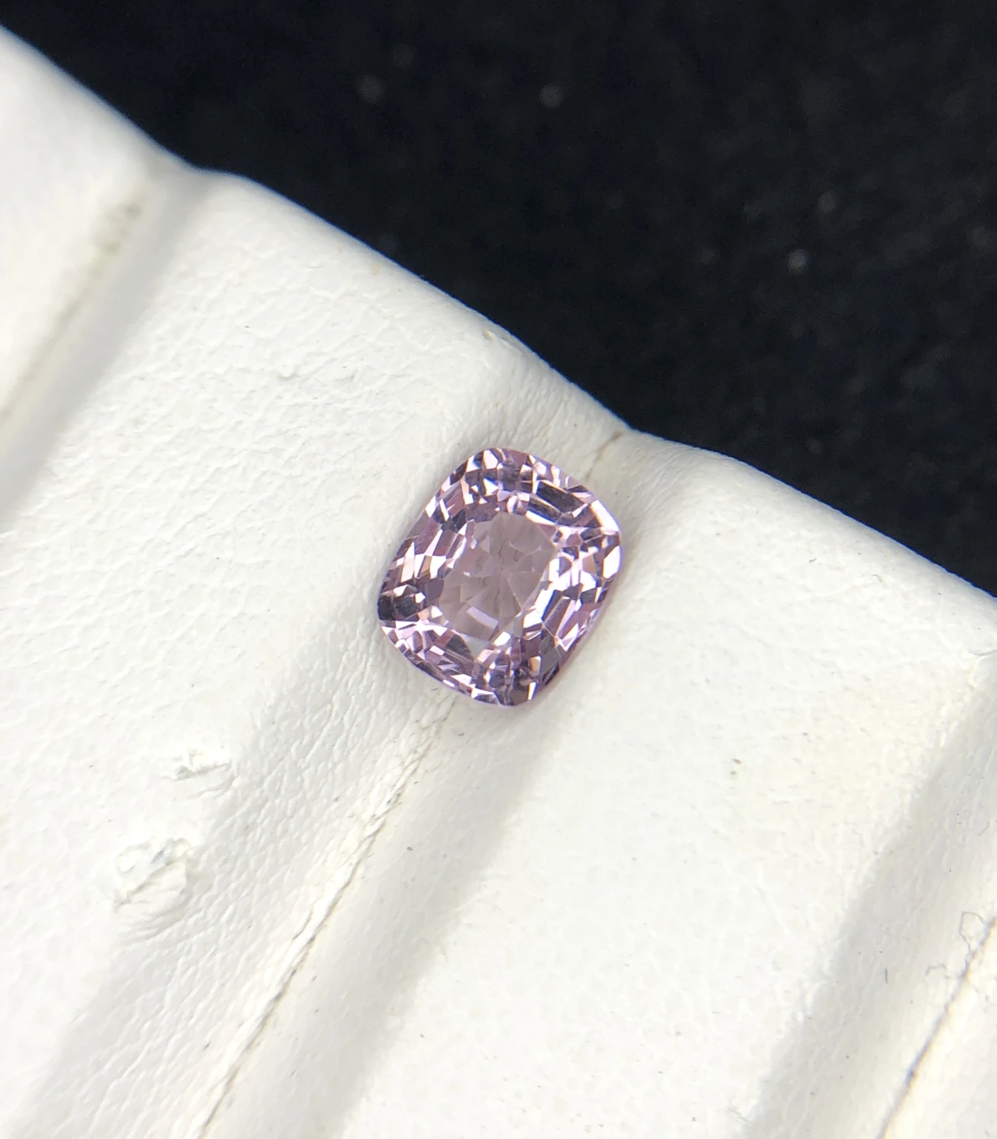 1.25ct Pink Spinel Cushion Cut From Burma