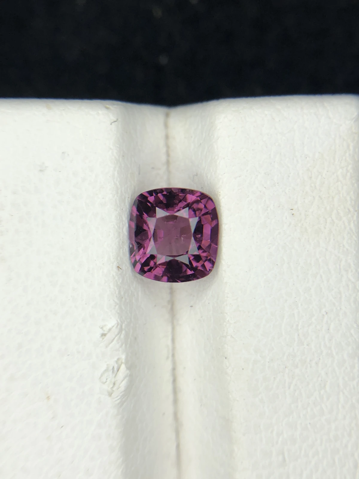 1.10ct Hot Pink Spinel Square Cushion Cut From Burma