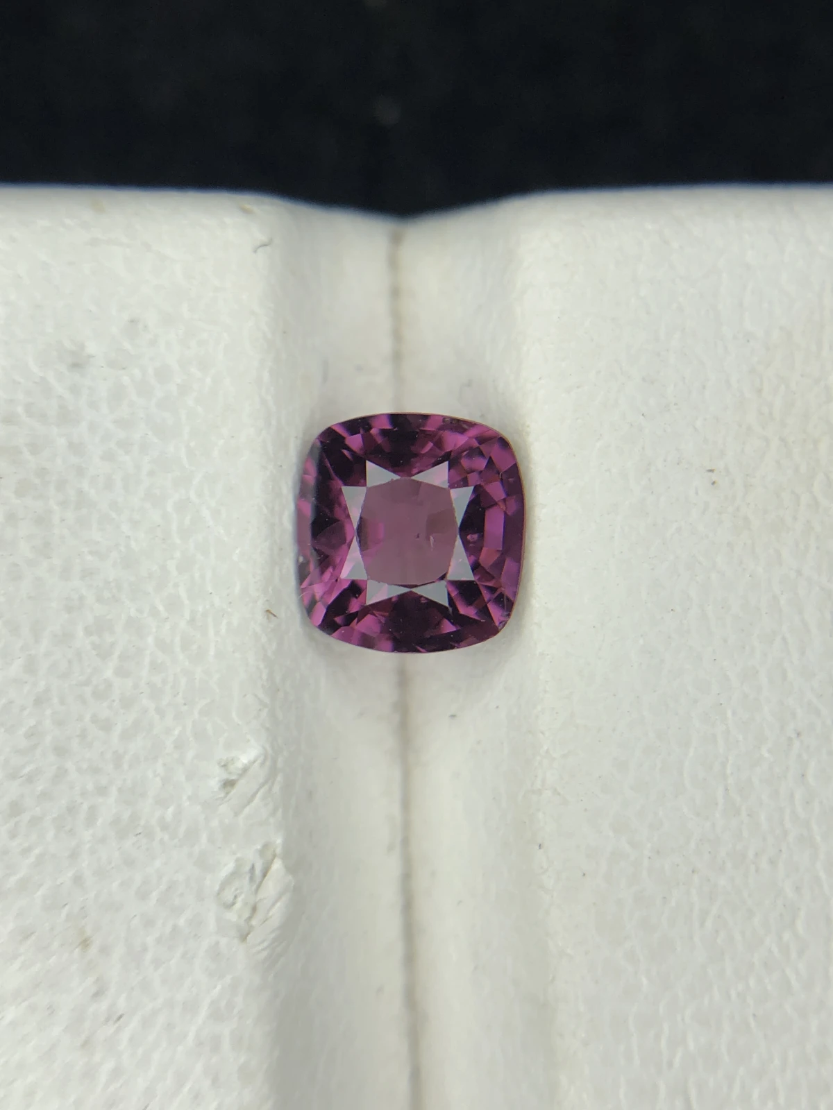 1.10ct Hot Pink Spinel Square Cushion Cut From Burma