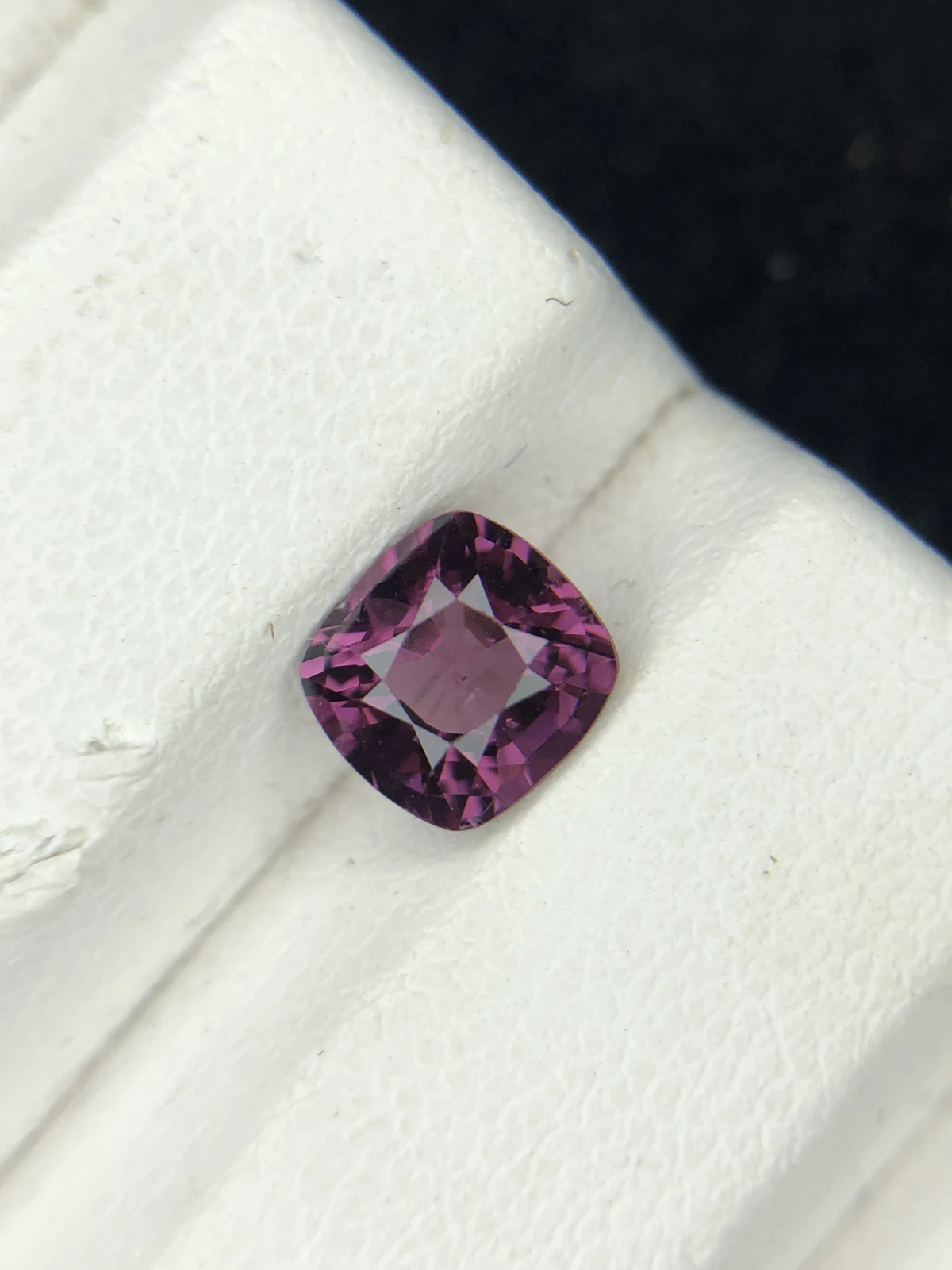 1.10ct Hot Pink Spinel Square Cushion Cut From Burma