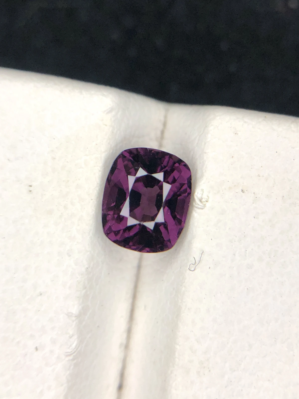 1.40ct Purple Spinel In Cushion Cut From Burma