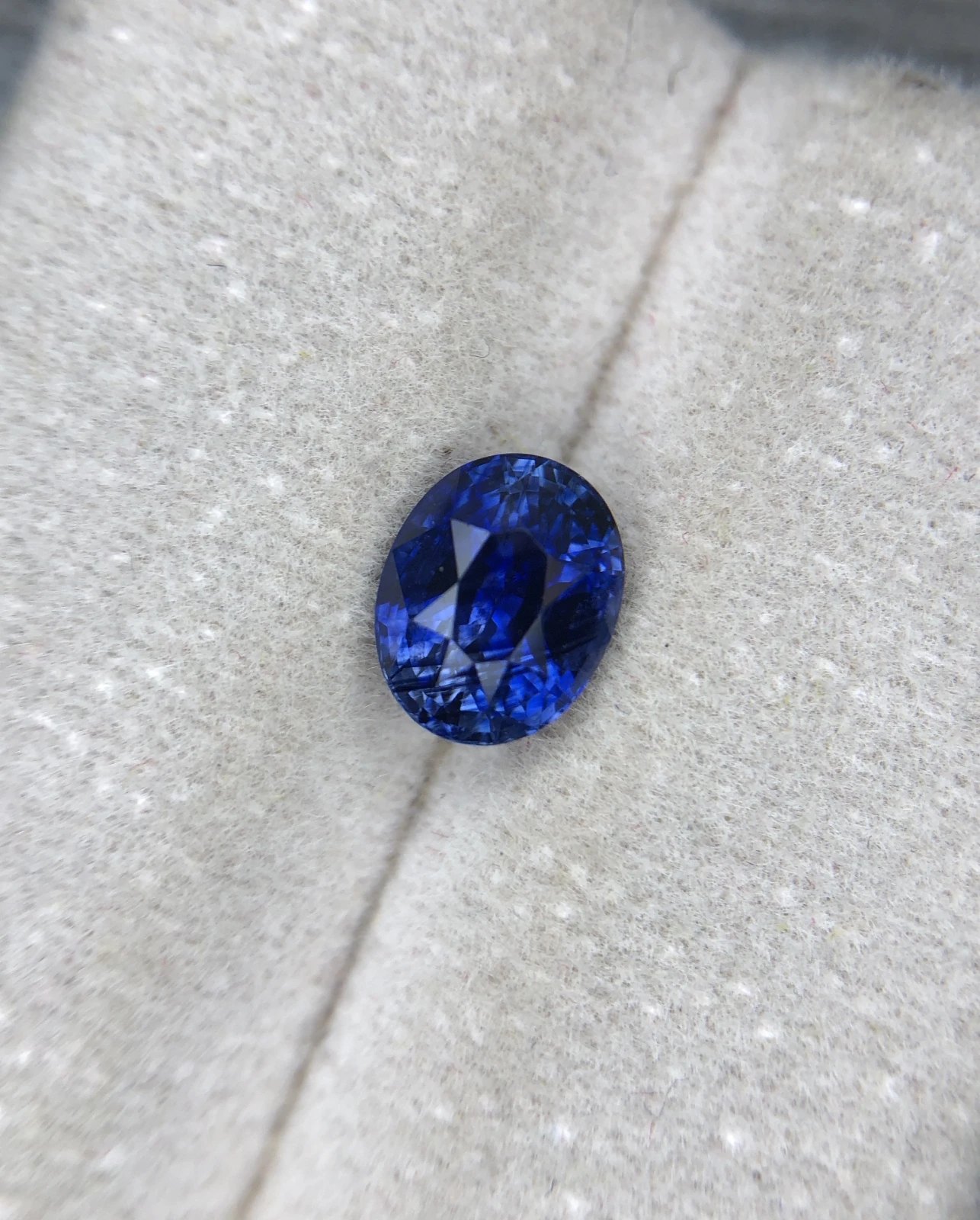 1.30ct Royal Blue Sapphire From Sri Lanka