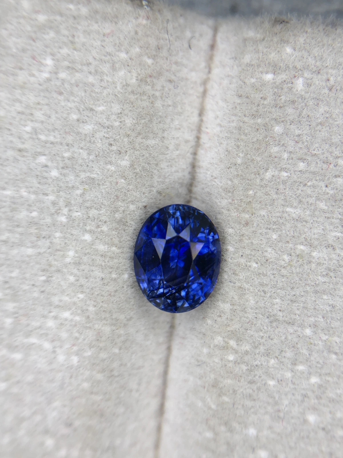 1.30ct Royal Blue Sapphire From Sri Lanka