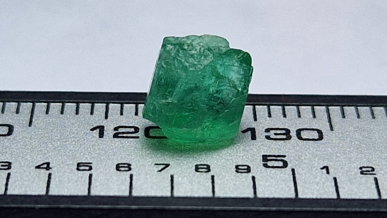 2.20Ct. Panjshir Emerald Facet Rough from Afghanistan