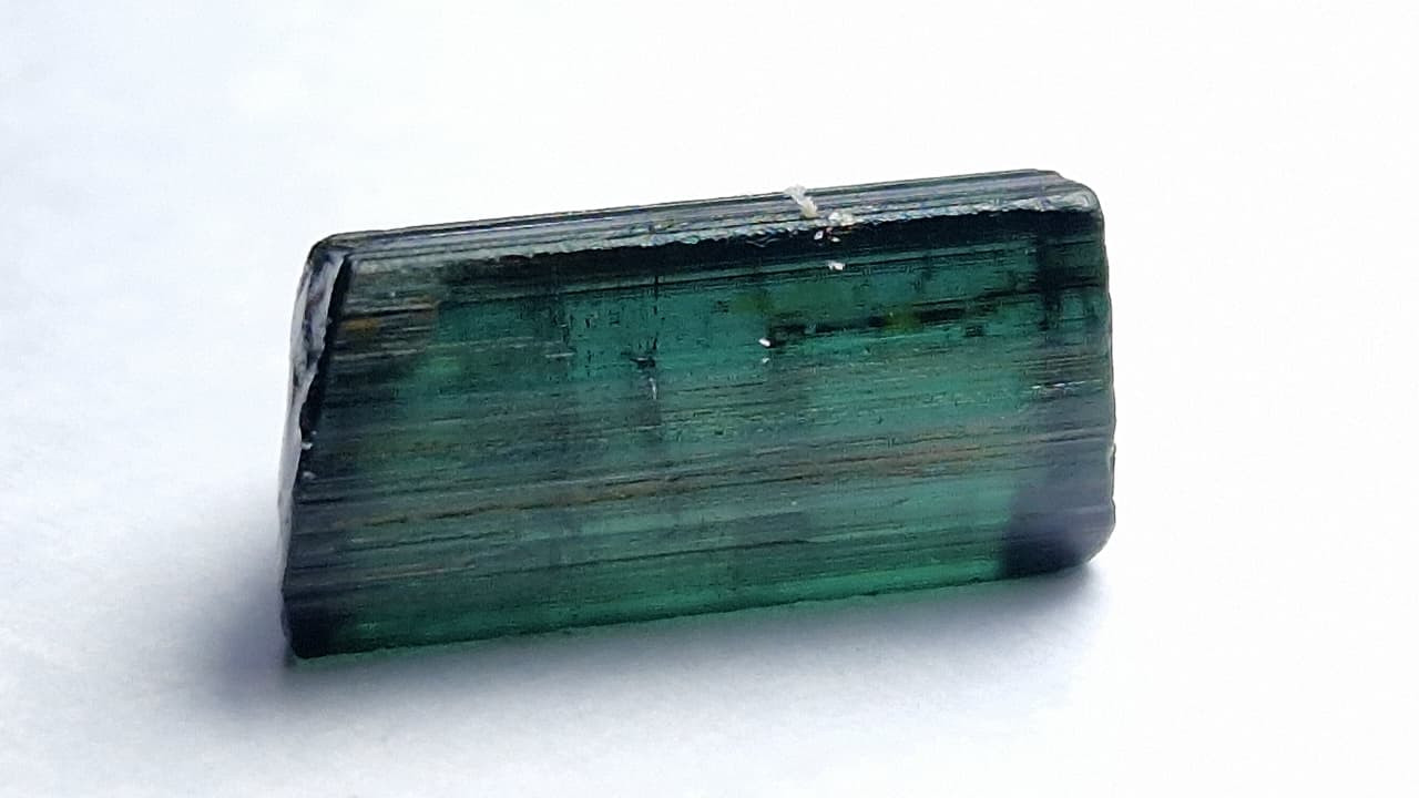 6.05 Carat Teal Blue Tourmaline Facet Rough from Nigeria