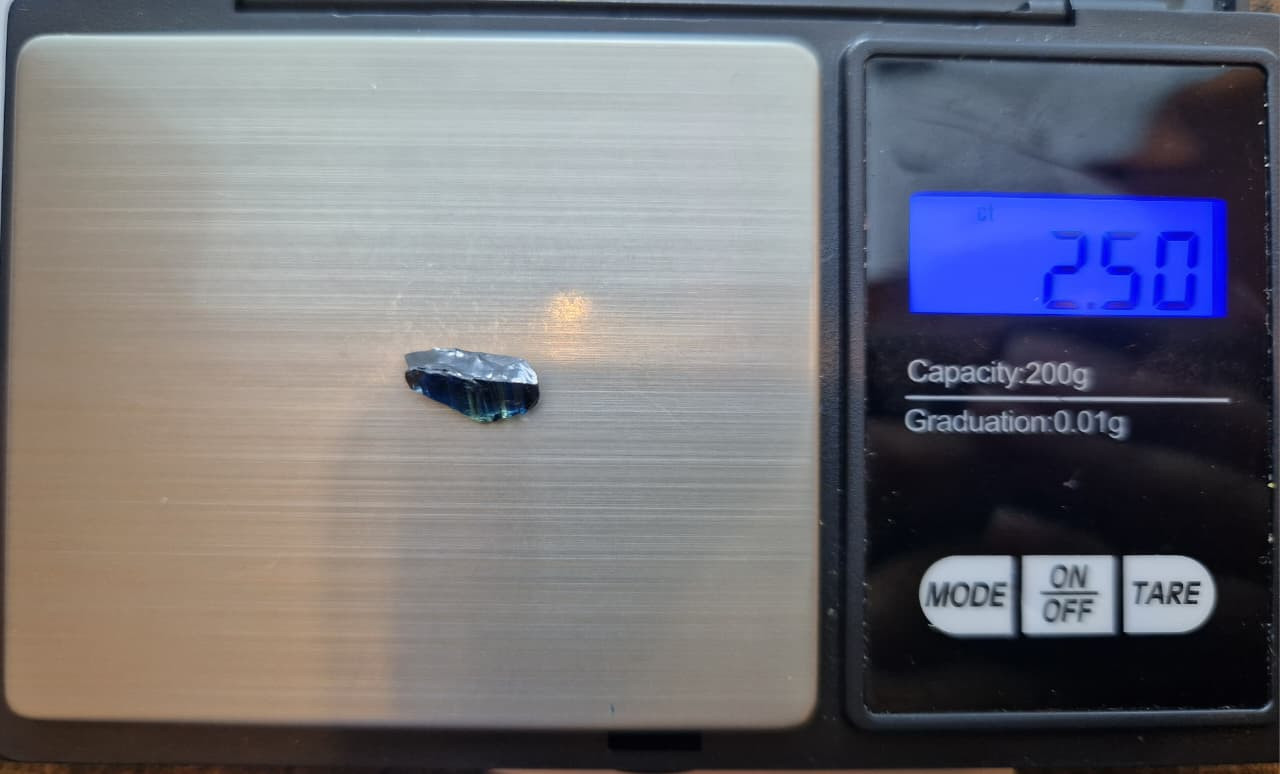 Stunning 2.50 Ct. Color Zoned Royal Blue Sapphire from Nigeria