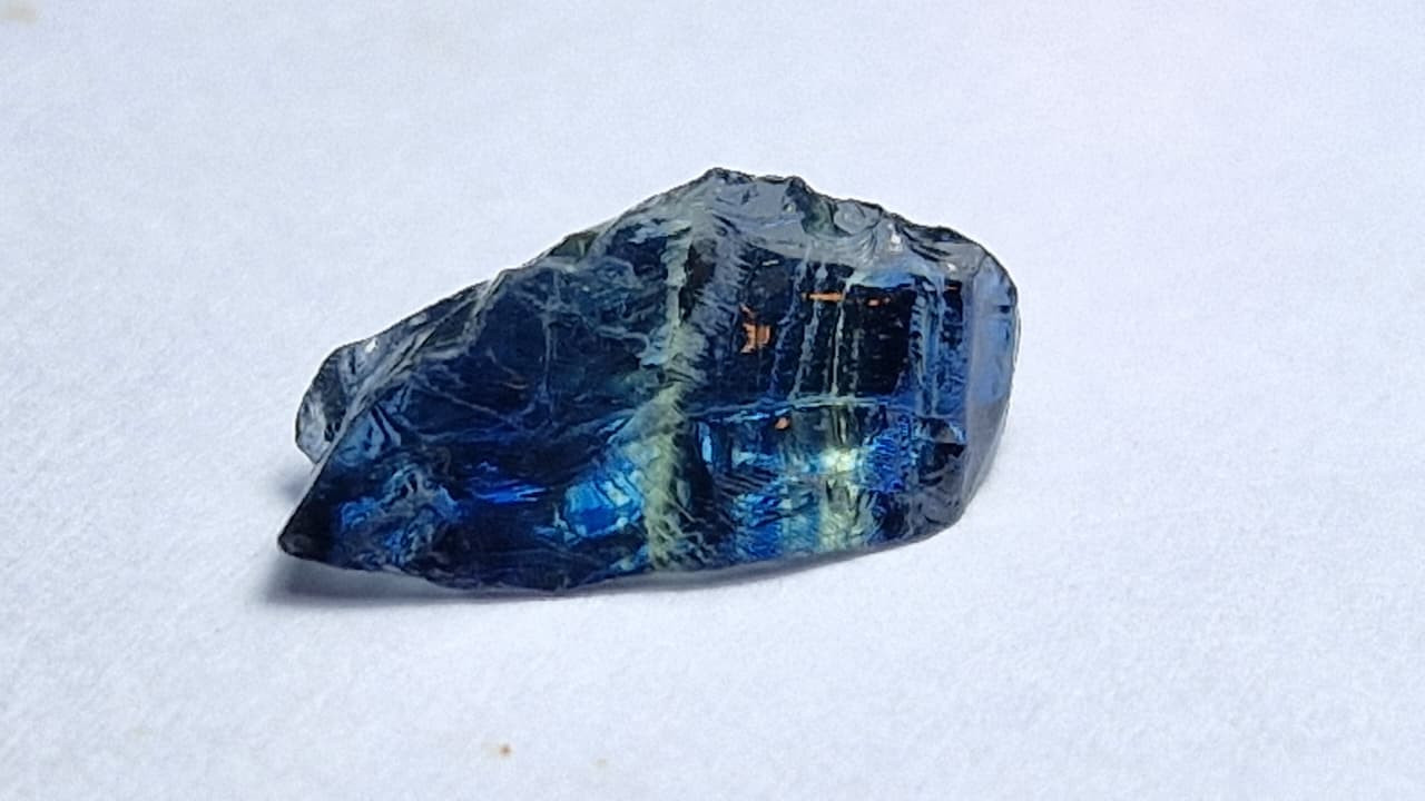 Stunning 2.50 Ct. Color Zoned Royal Blue Sapphire from Nigeria