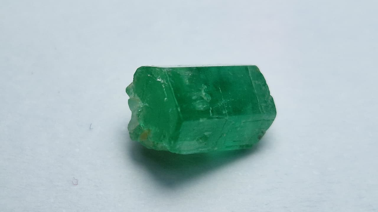 3.95 Ct. Panjshir Emerald Facet Rough from Afghanistan