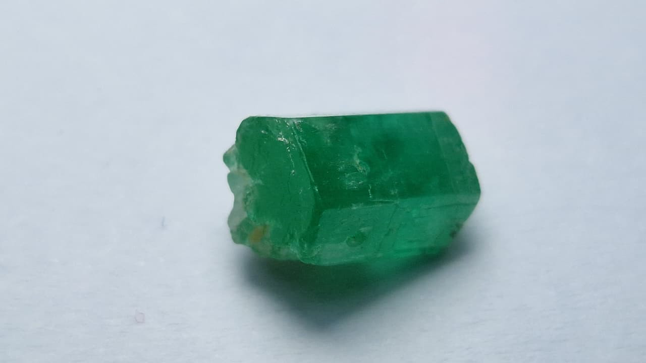 3.95 Ct. Panjshir Emerald Facet Rough from Afghanistan