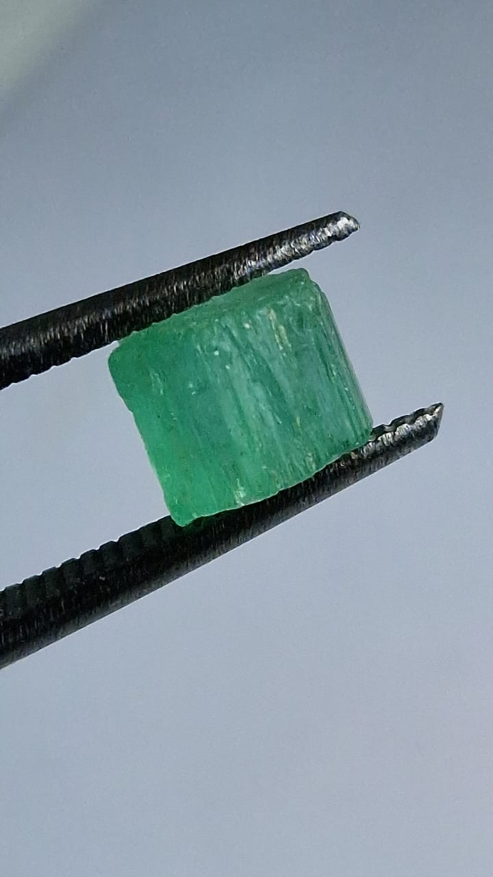 1.95 Ct. Panjshir Emerald Facet Rough from Afghanistan
