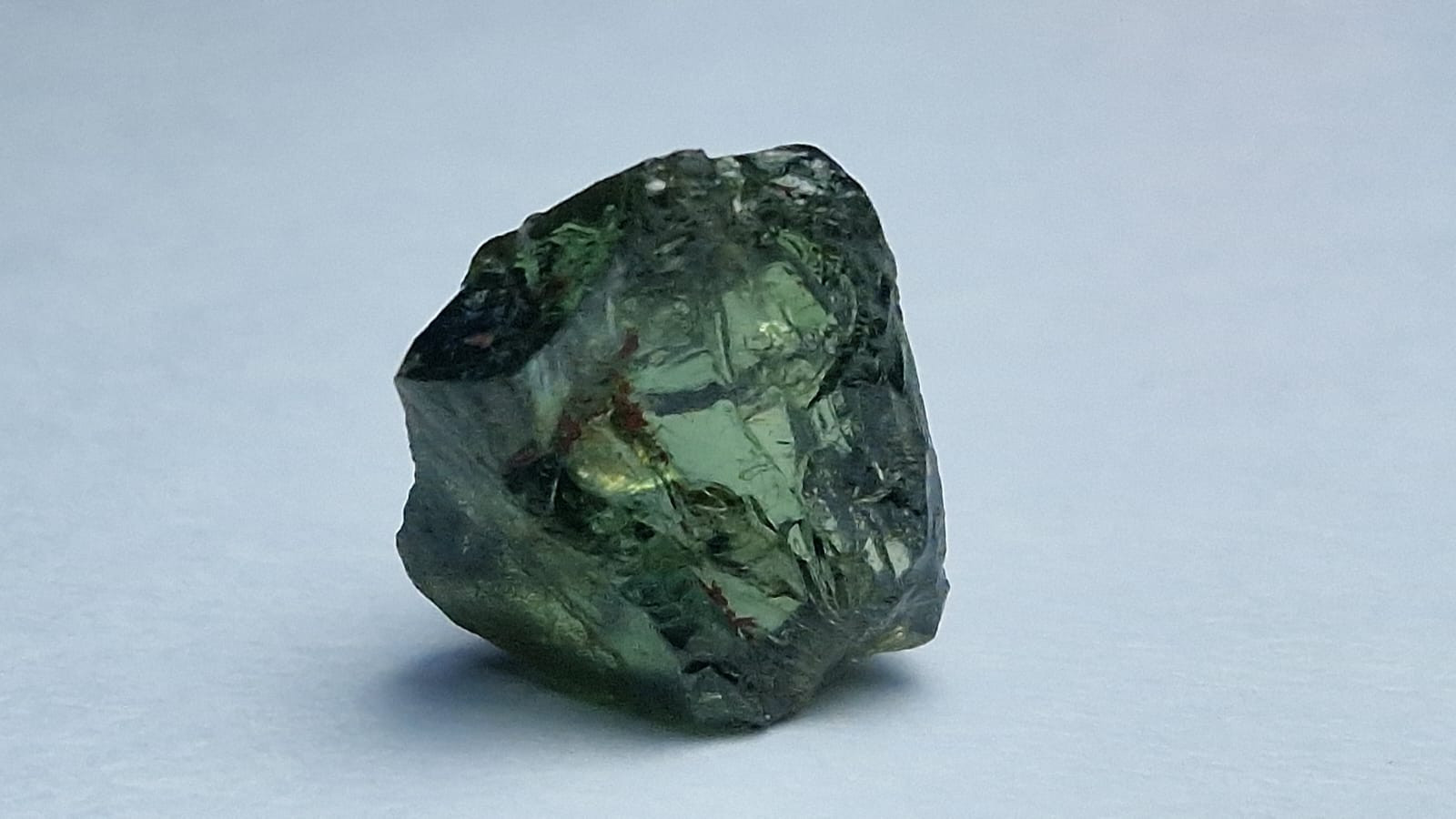 3.90 Carat Green sapphire Facet Rough from Nigeria