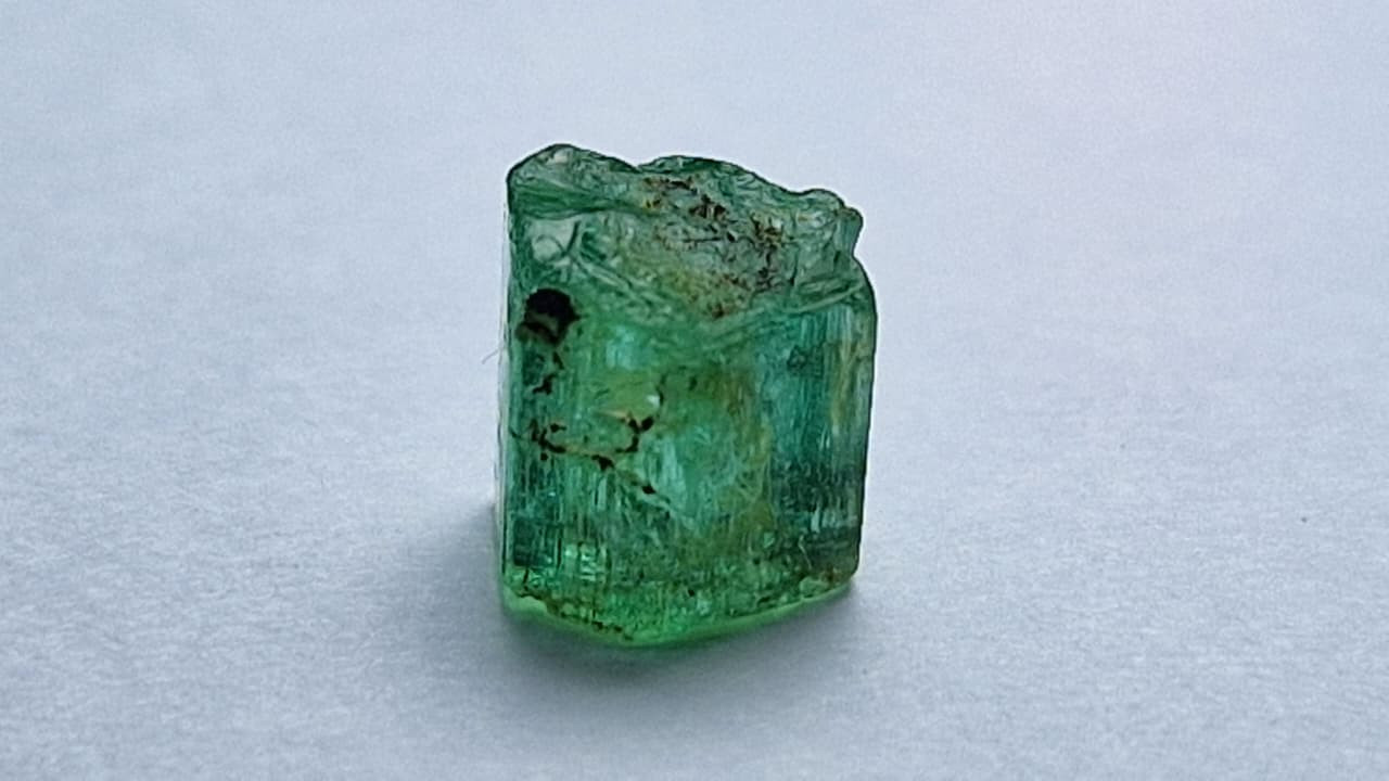2.80 Ct. Panjshir Emerald Facet Rough from Afghanistan