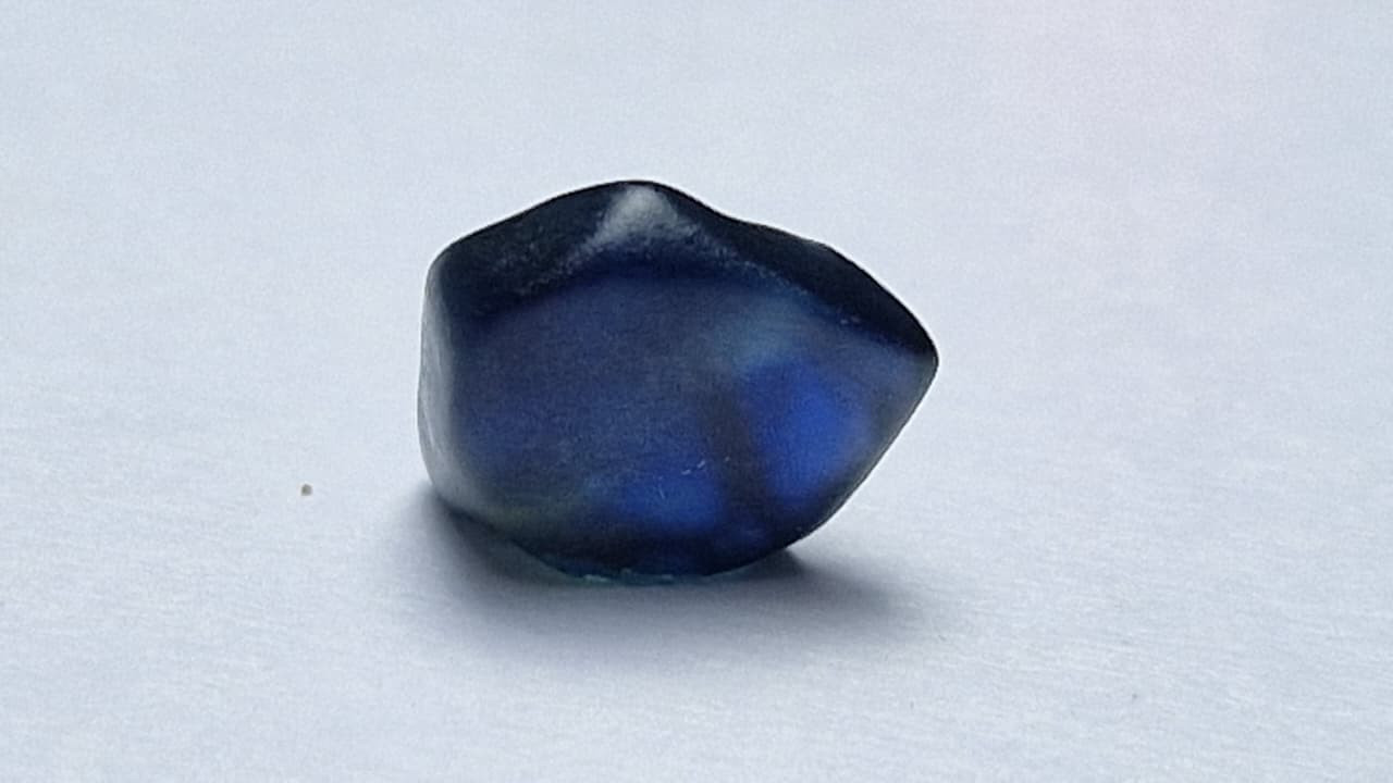 2.70 Carat Royal Blue Sapphire Facet Rough from Nigeria