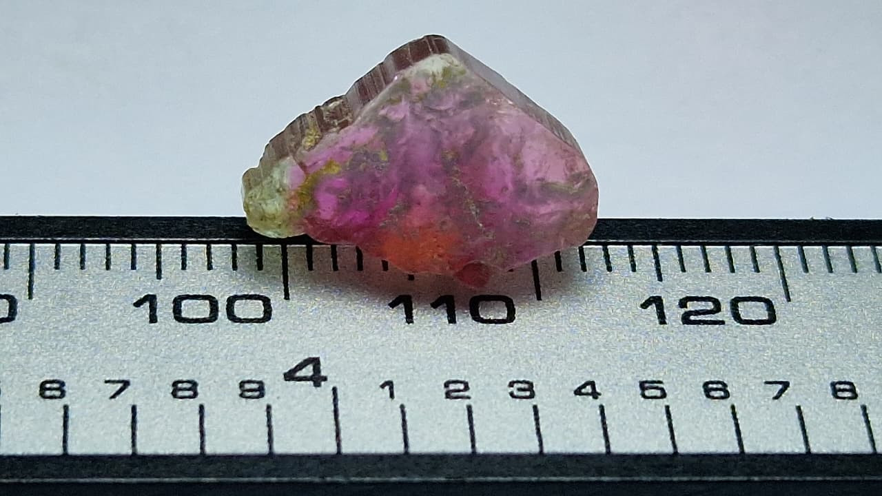 5.05 Carat Pink Tourmaline Facet Rough from Nigeria