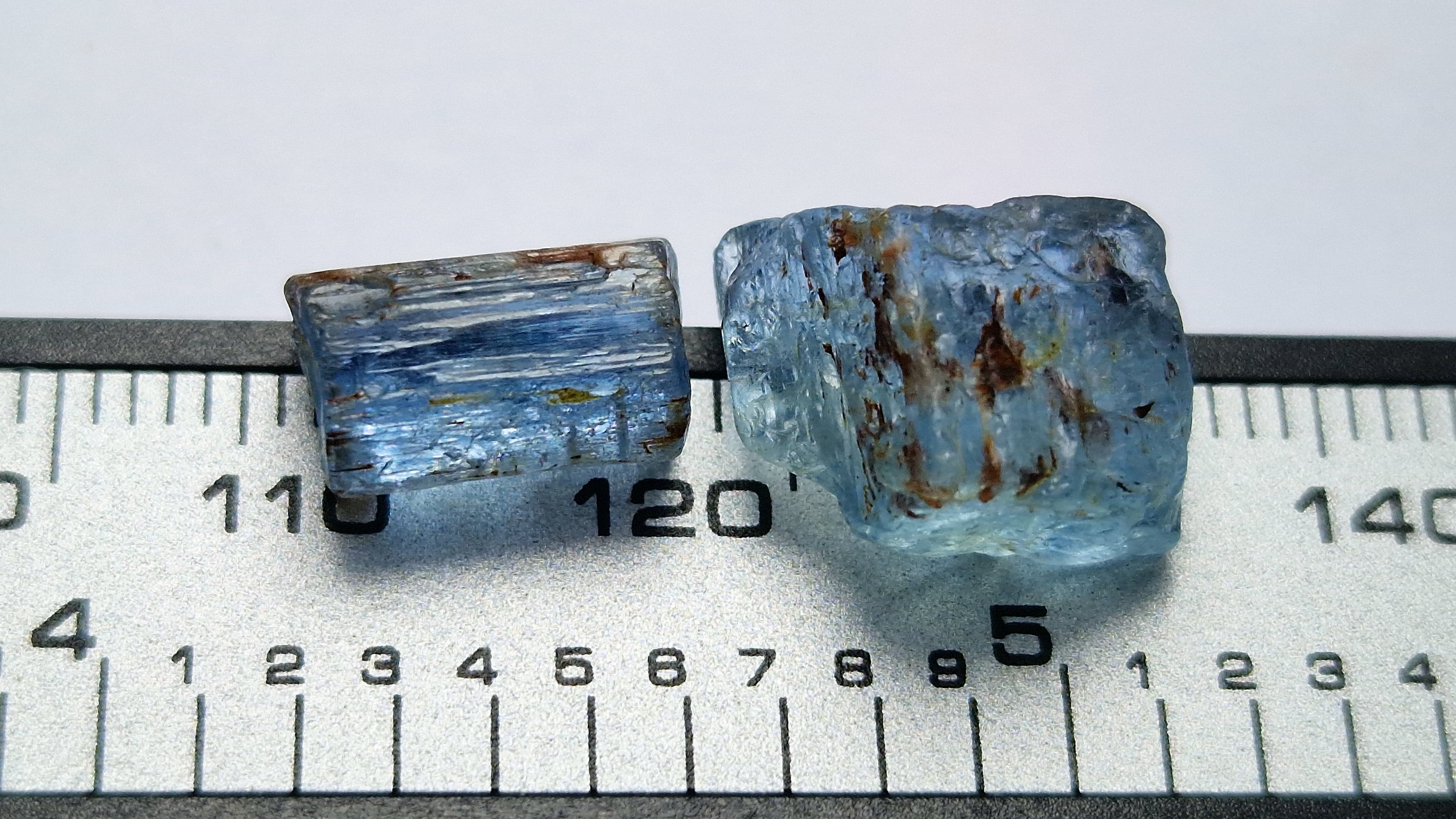 11.9 Ct. Santa Maria 2 Pieces Aquamarine