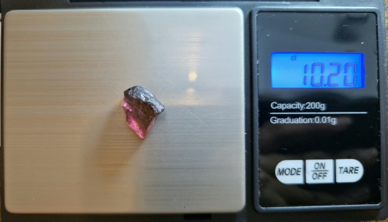 10.20 Ct. Hot Pink Tourmaline from Nigeria