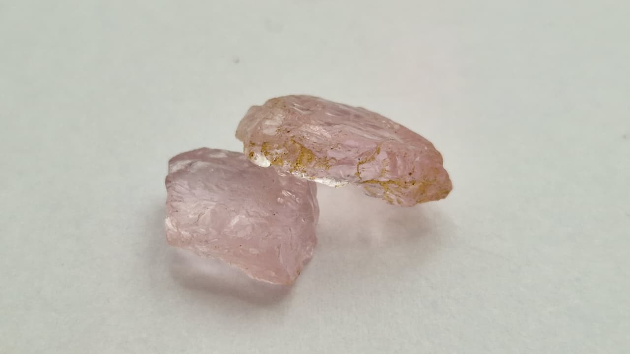 12.75 Ct. Pink Beryl Facet Rough from Nigeria