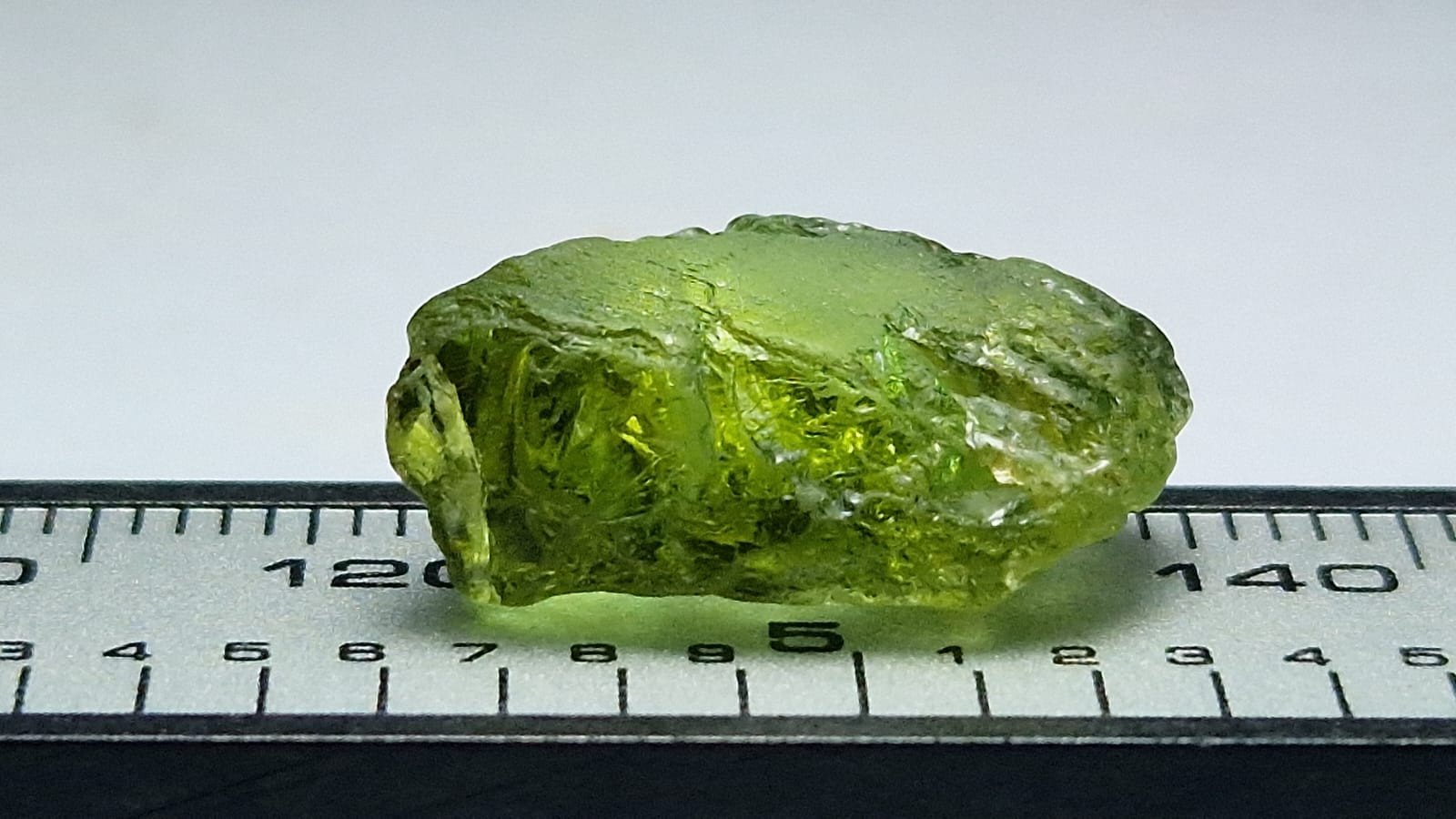 13.20 Ct. Mint Green Tourmaline Facet Rough from Nigeria