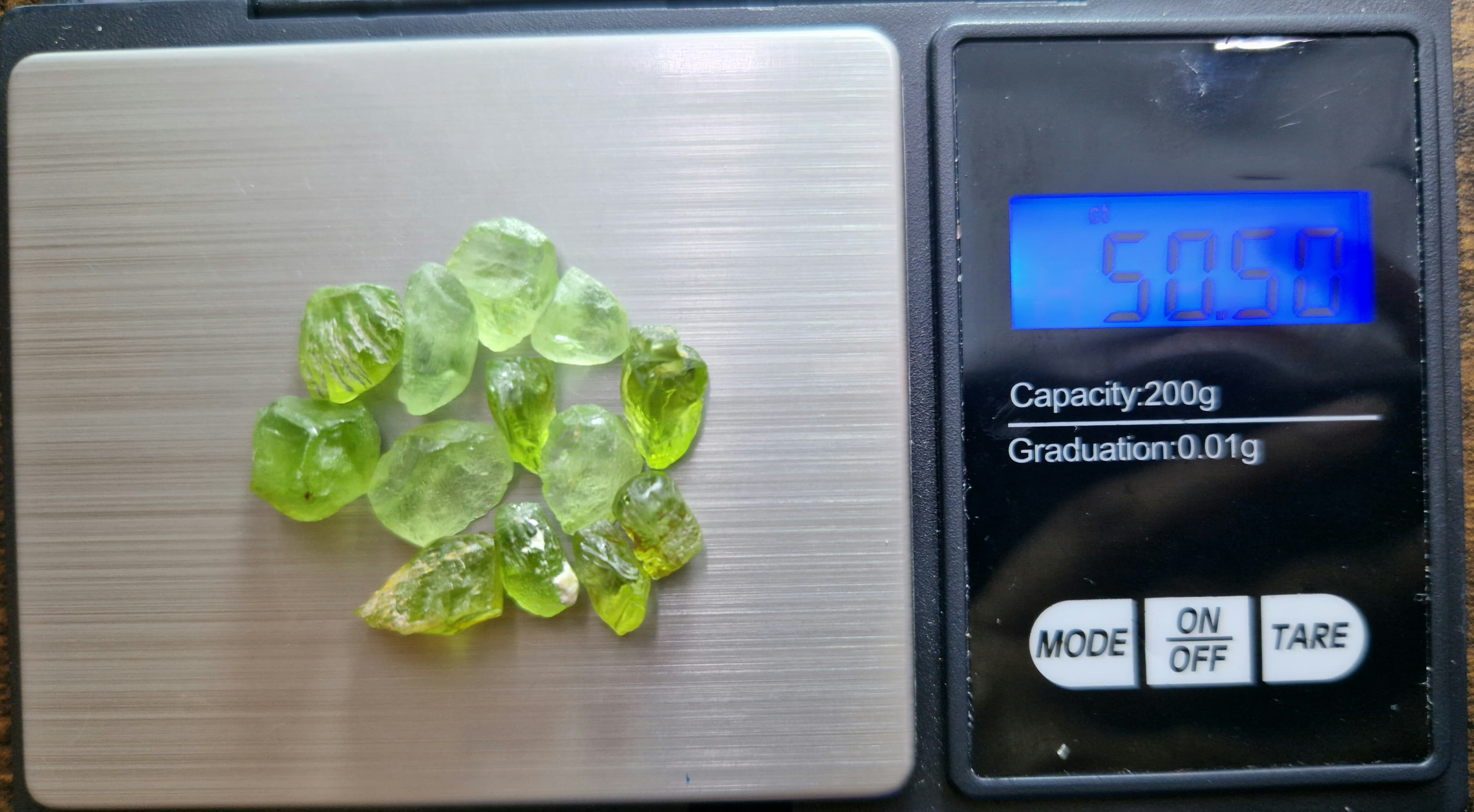 5.50 Ct. Green Peridots from Pakistan