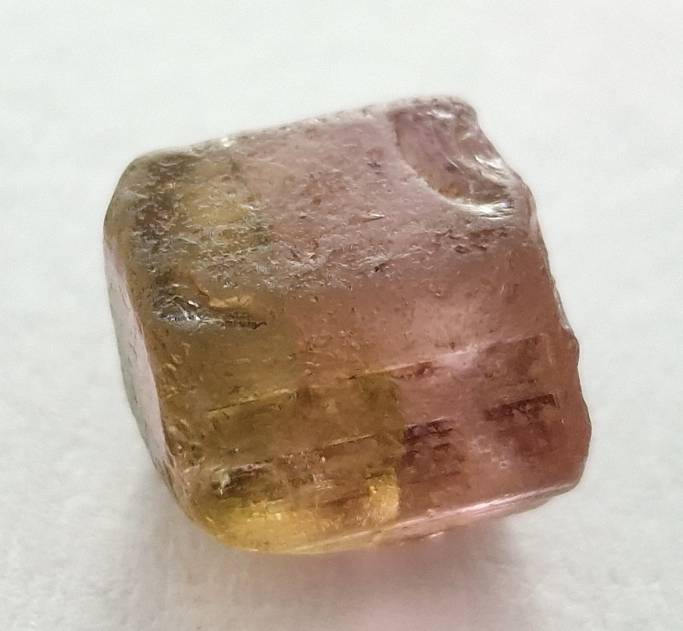 4.1 Ct Nigerian Baby Pink and Mint Green Tourmaline