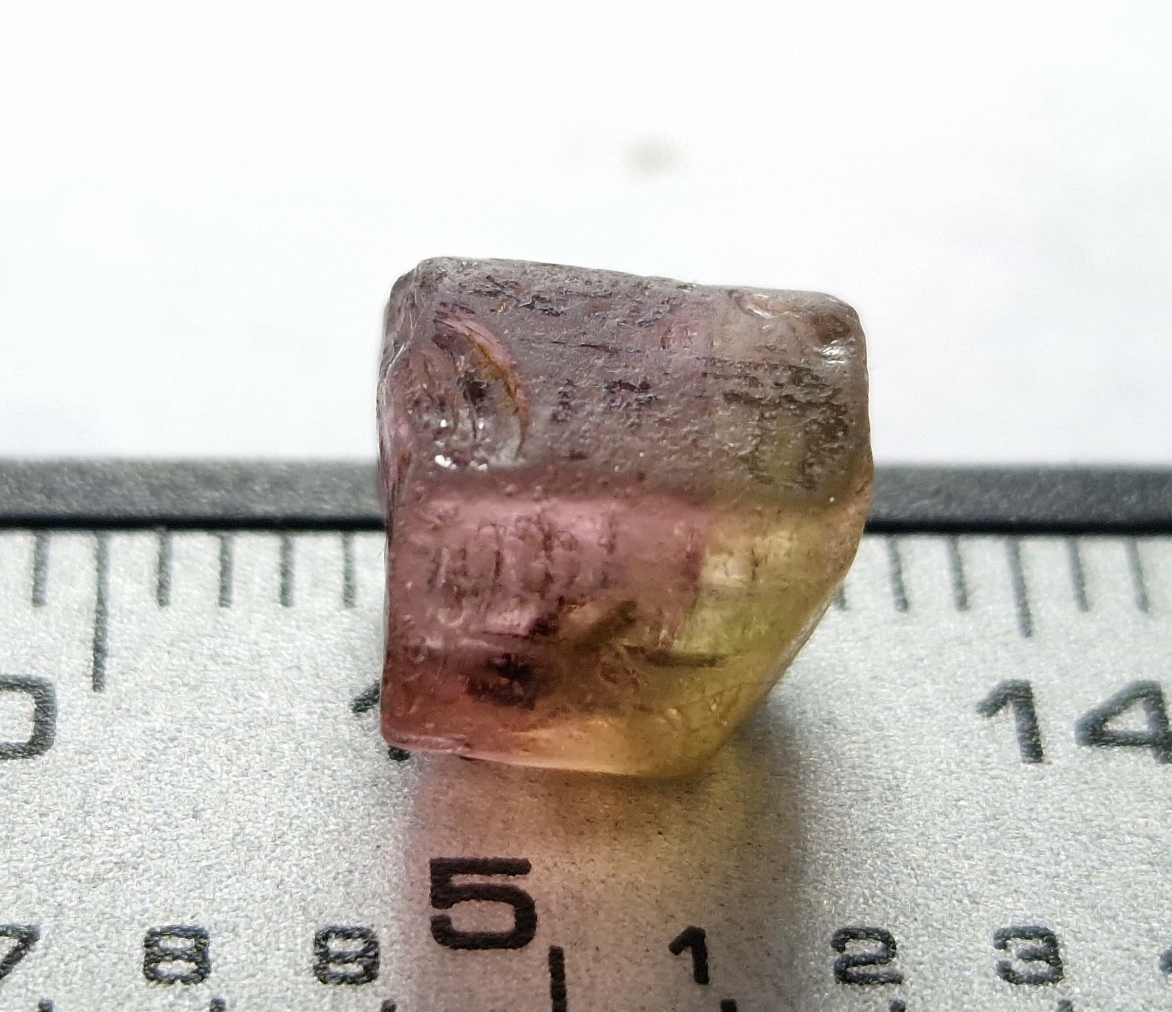 4.1 Ct Nigerian Baby Pink and Mint Green Tourmaline