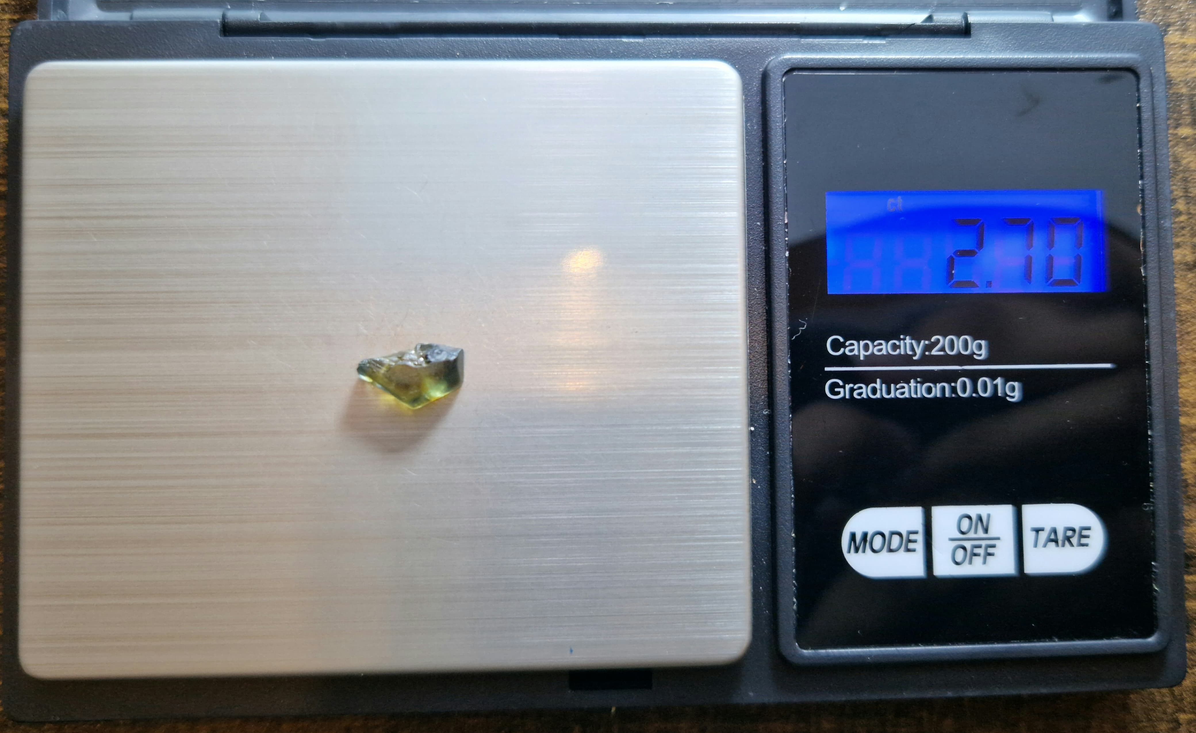 2.70 Ct. Sapphire Facet Rough from Nigeria