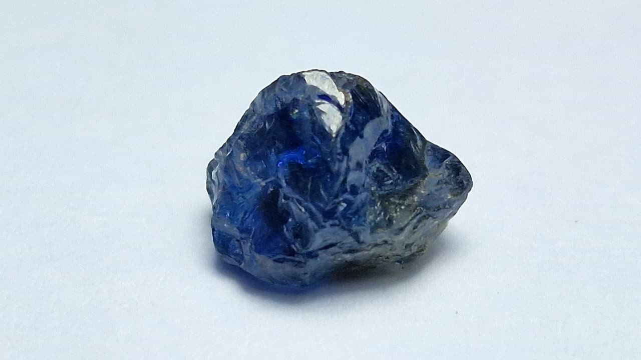 2.15 Ct. Royal Blue Sapphire Facet Rough from Nigeria