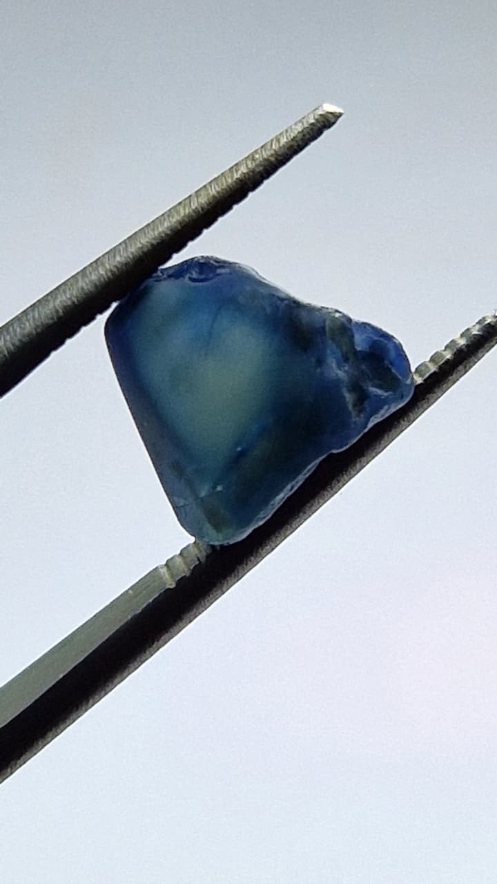 3.60 Ct. Blue Sapphire Facet Rough from Nigeria