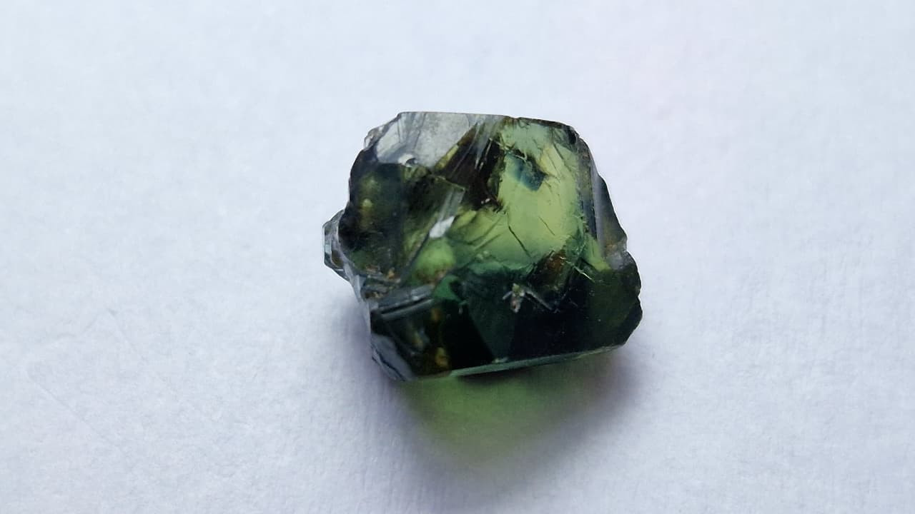 3.50 Ct Green Sapphire from Nigeria