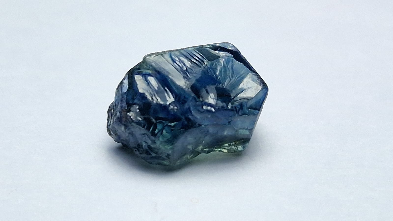 2.10 Ct. Blue Sapphire Facet Rough from Nigeria