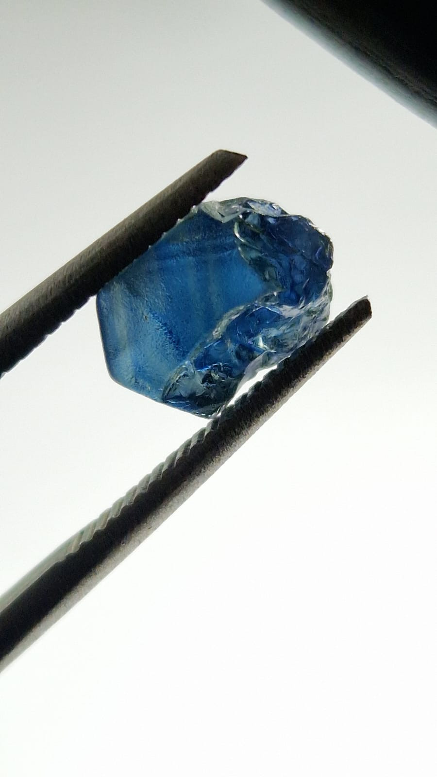 2.10 Ct. Blue Sapphire Facet Rough from Nigeria
