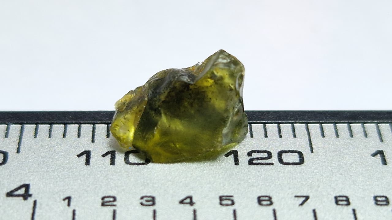 2.55 Ct. Mint Green Sapphire Facet Rough from Nigeria