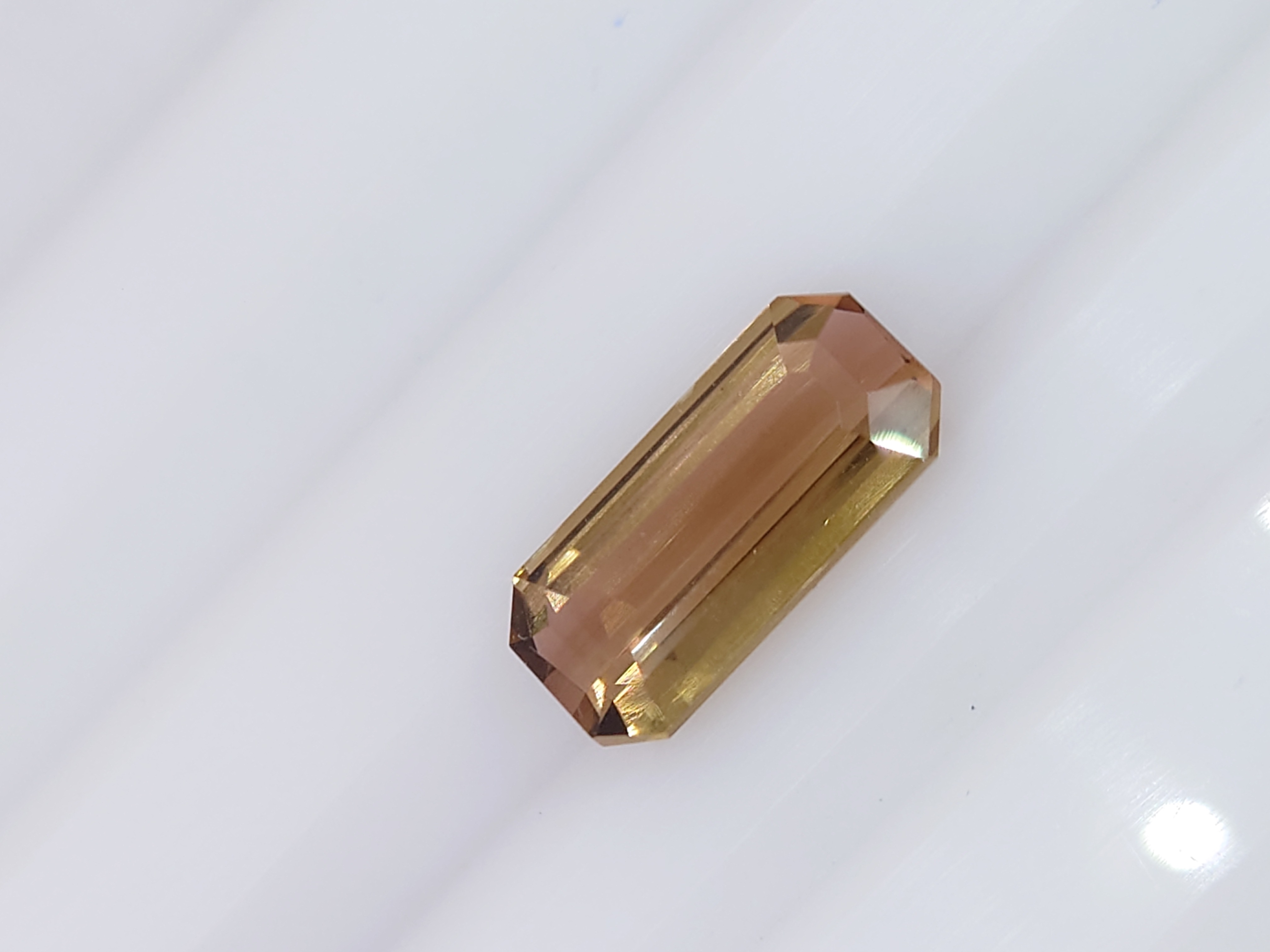 2.15 Ct. Bicolor Tourmaline From Nigeria
