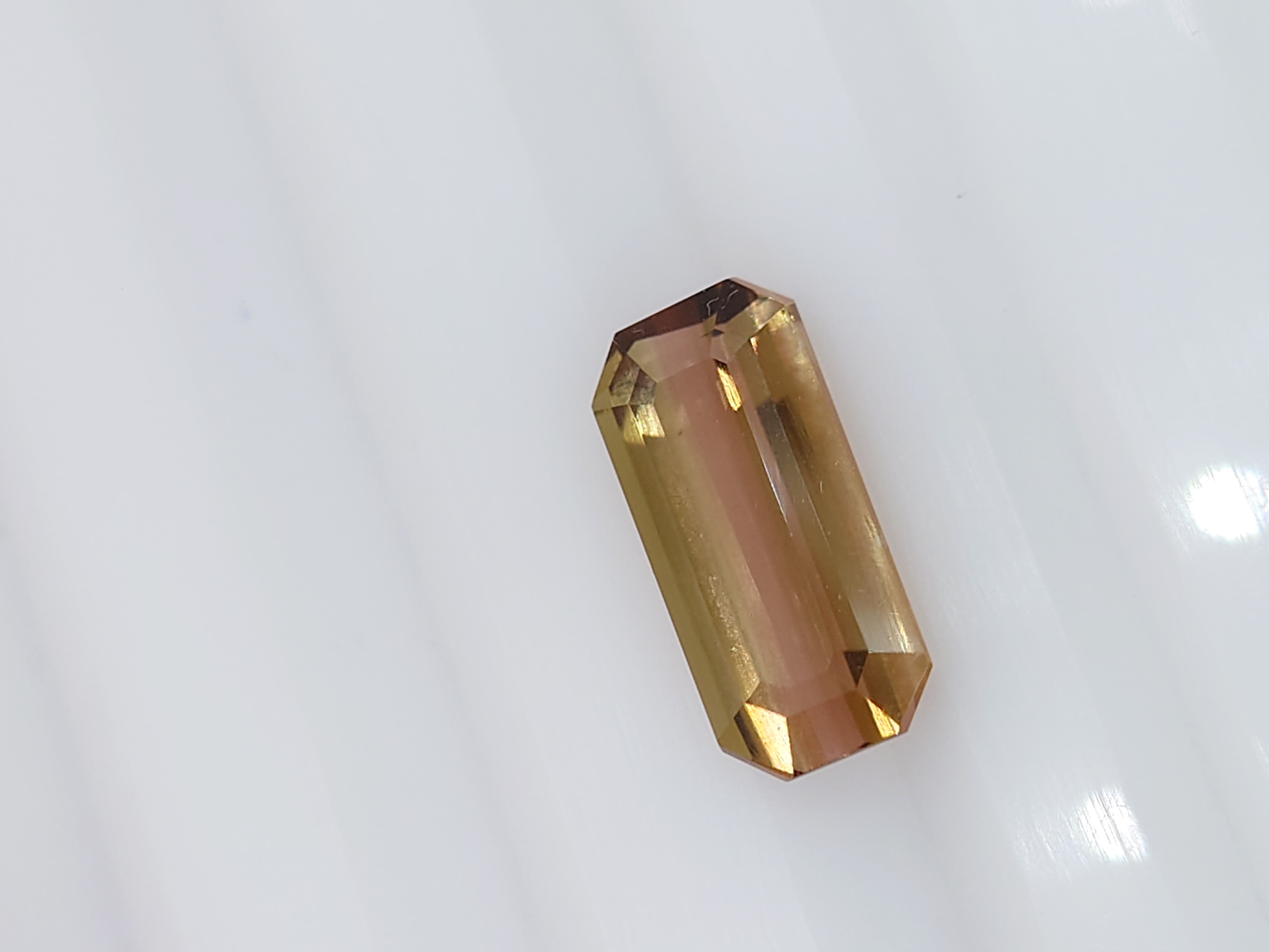 2.15 Ct. Bicolor Tourmaline From Nigeria
