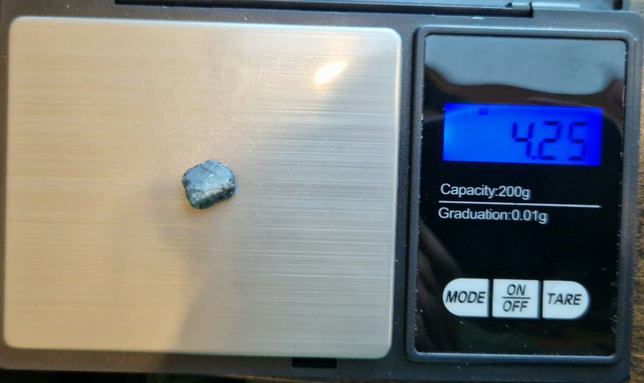 4.25 Ct. Green Sapphire from Nigeria