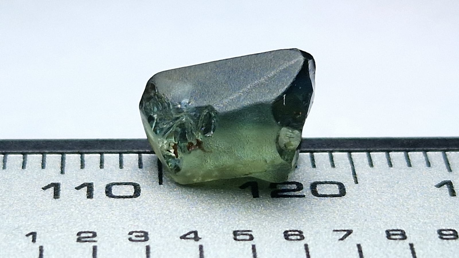 3.80 Ct. Green Sapphire from Nigeria