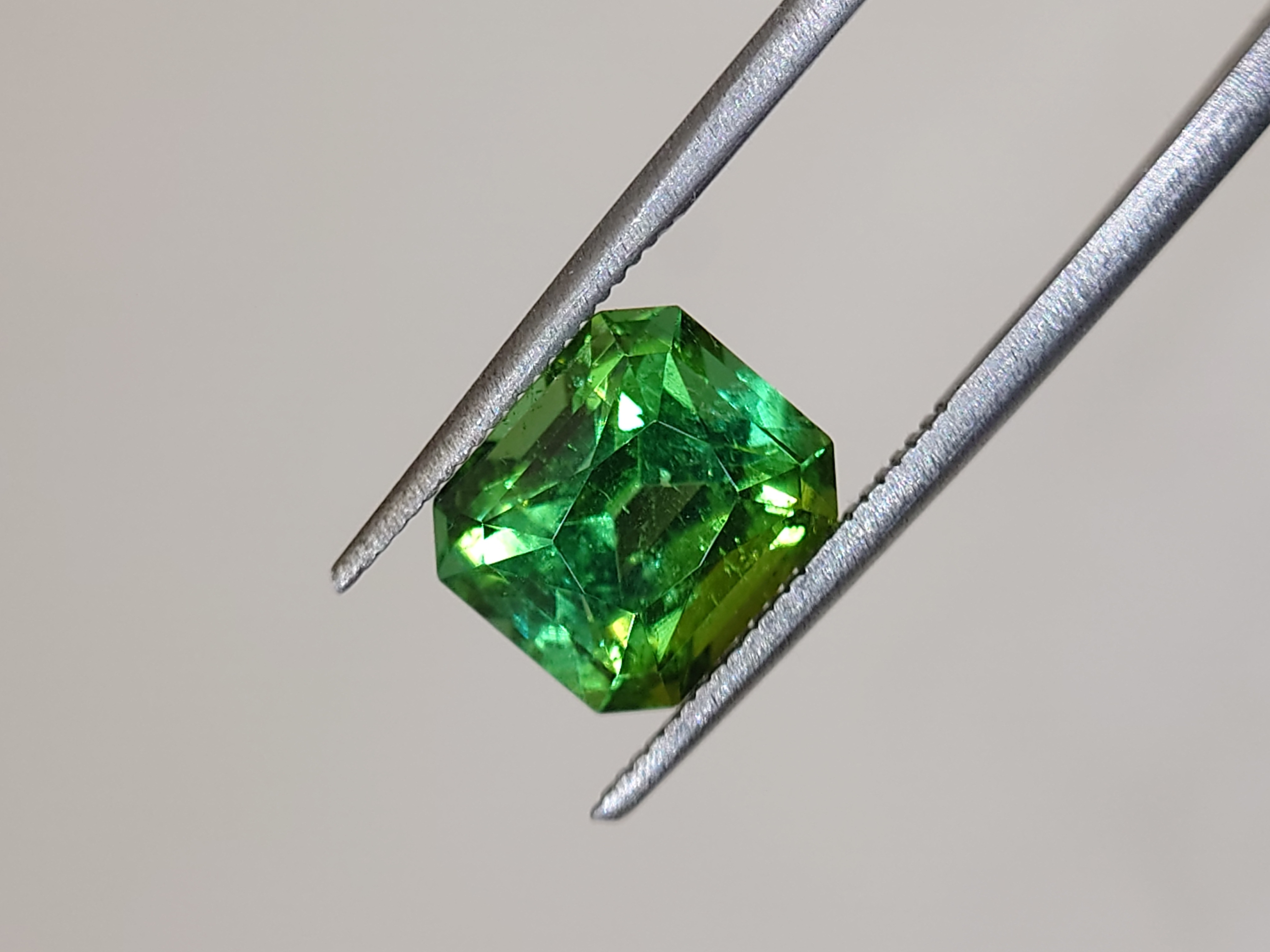 3.90 Ct. Emerald cut Tourmaline from Afghanistan