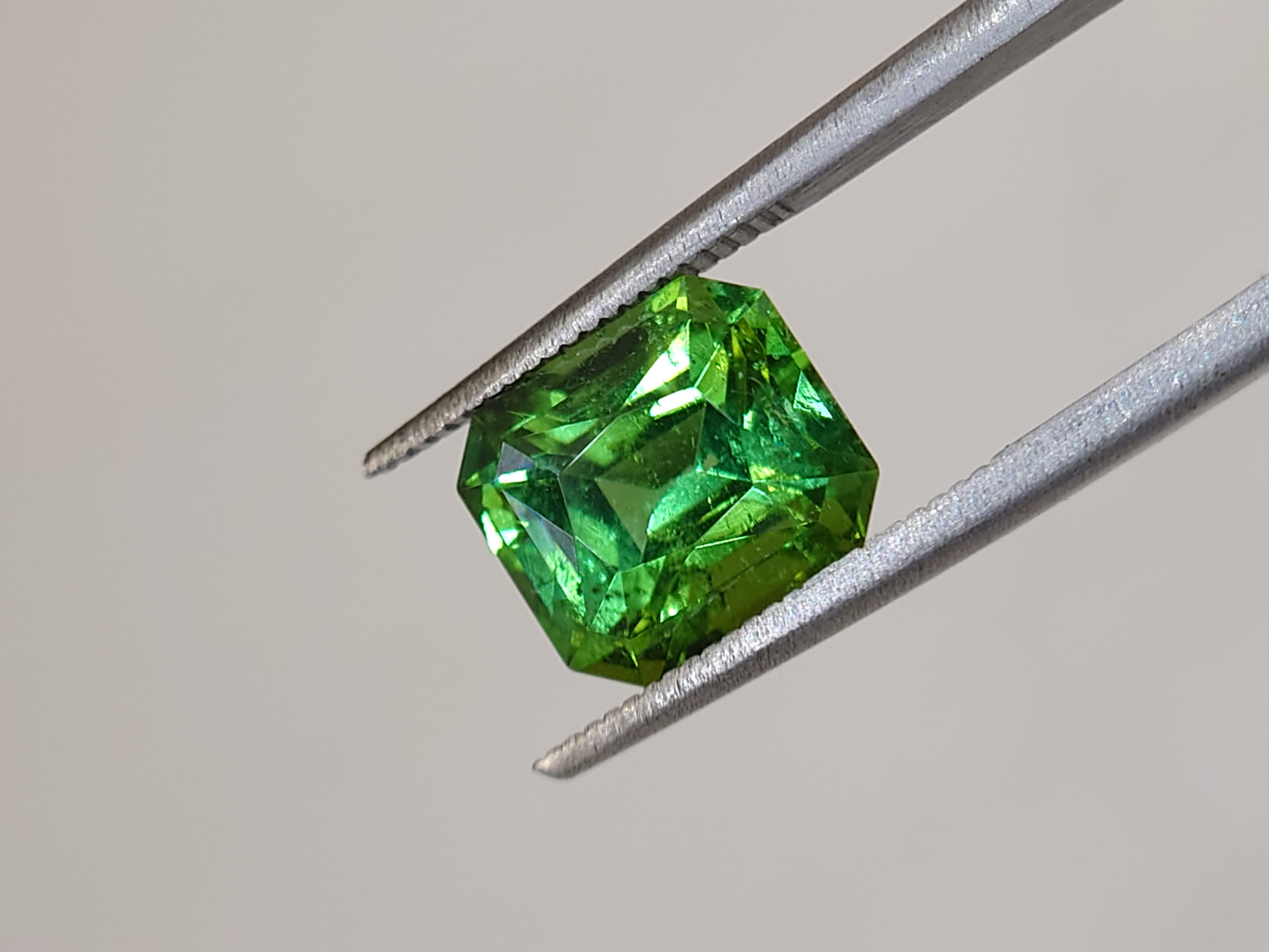 3.90 Ct. Emerald cut Tourmaline from Afghanistan